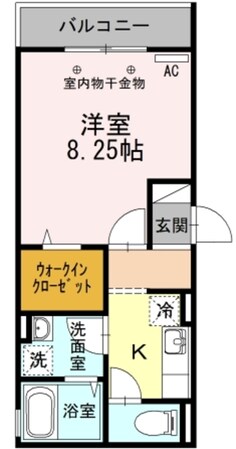 サルシール八広の物件間取画像